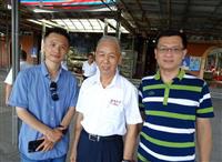 頂城所長林維群及財務組長廖松甫